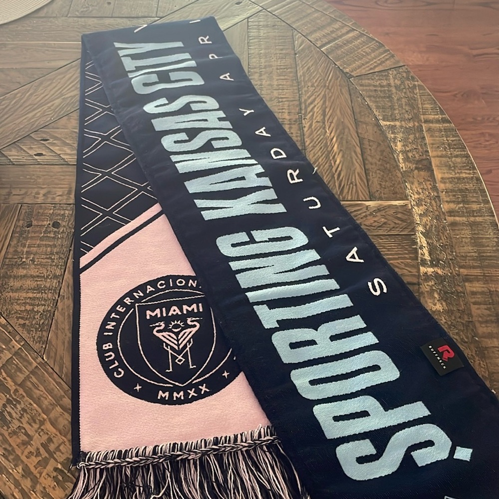 Sporting Kansas City versus inter-Miami game scarf